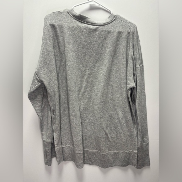 Athleta Coaster Luxe Sweatshirt | Gray Size 1X - Picture 3 of 3